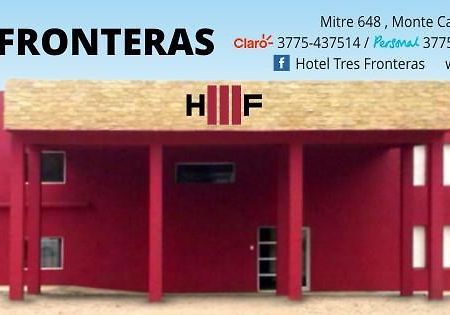 Hotel Tres Fronteras Monte Caseros Exterior photo