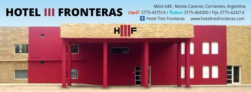 Hotel Tres Fronteras Monte Caseros Exterior photo